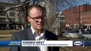 Andrew West of The New Hampshire Coalition of Recovery Residences 